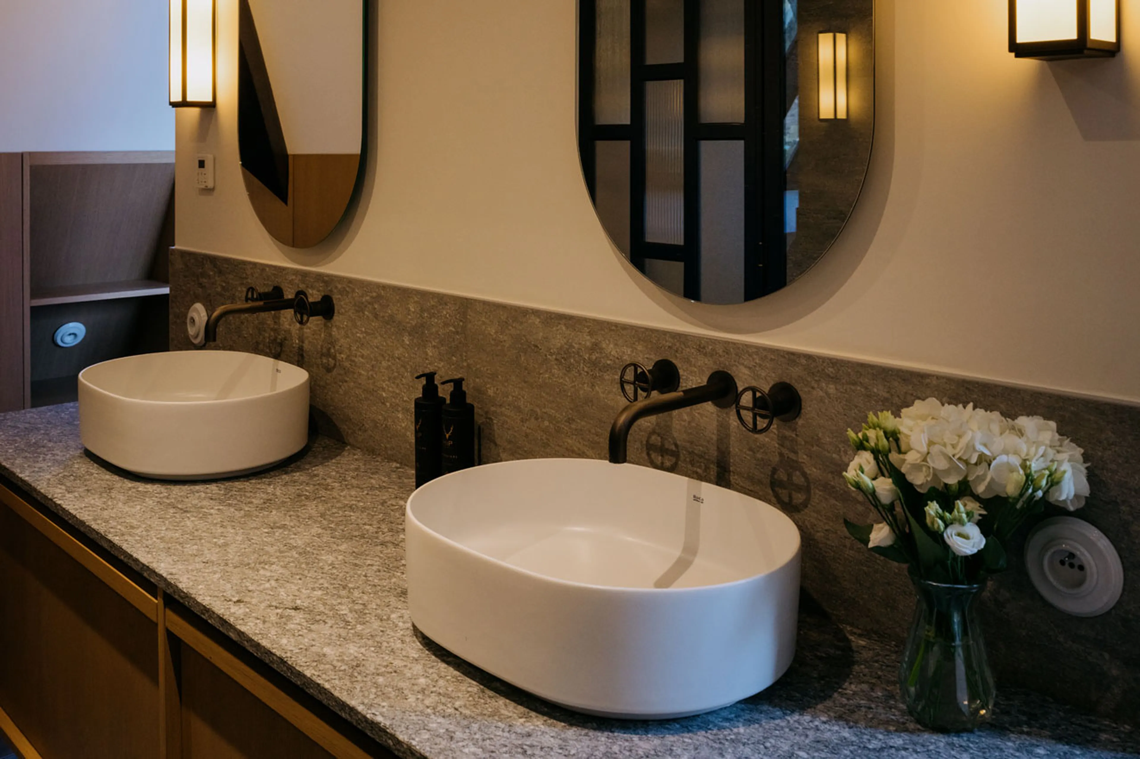 Bathroom one at Villa Butterfly in Chamonix