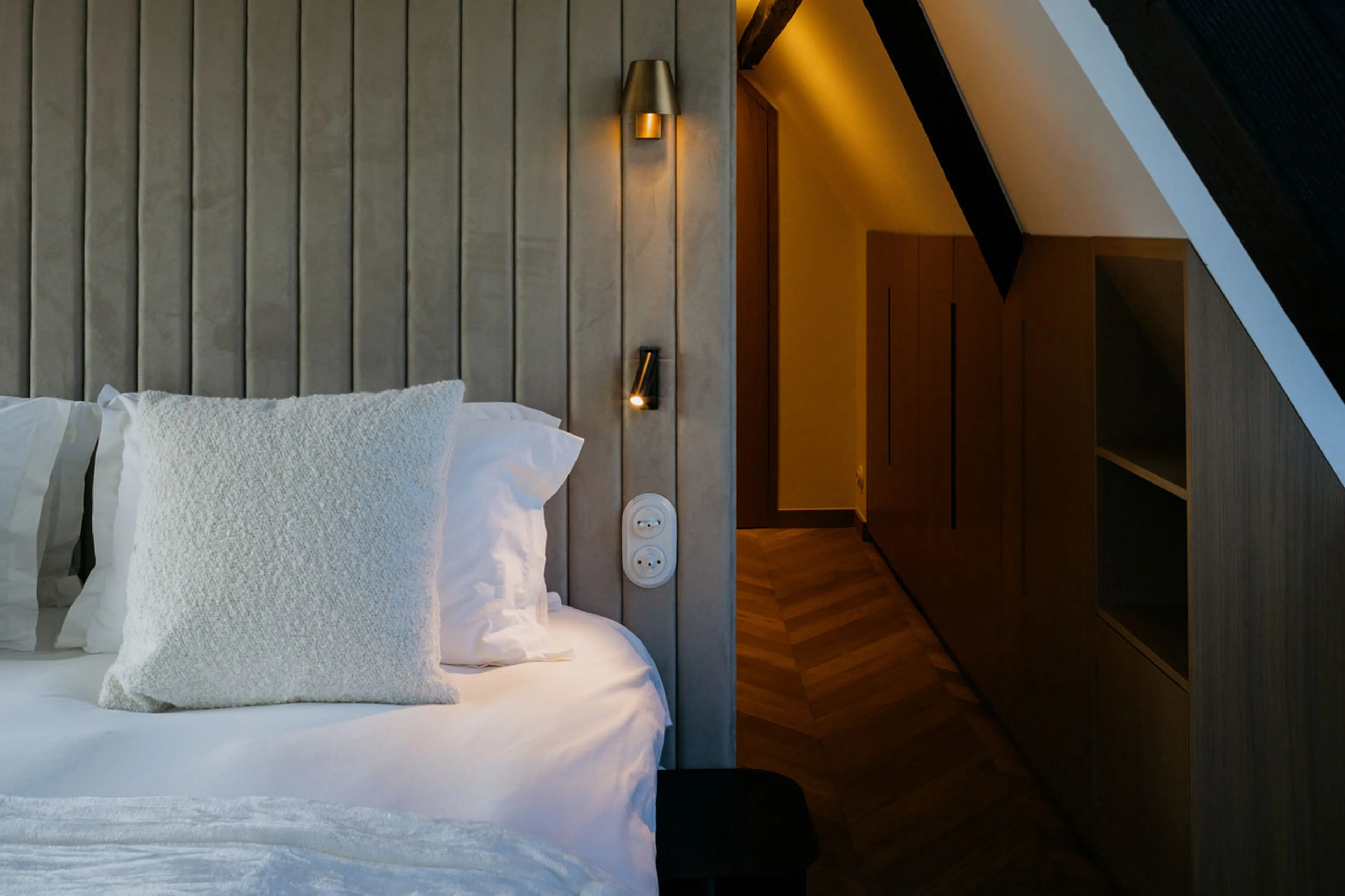 Bedroom five at Villa Butterfly in Chamonix