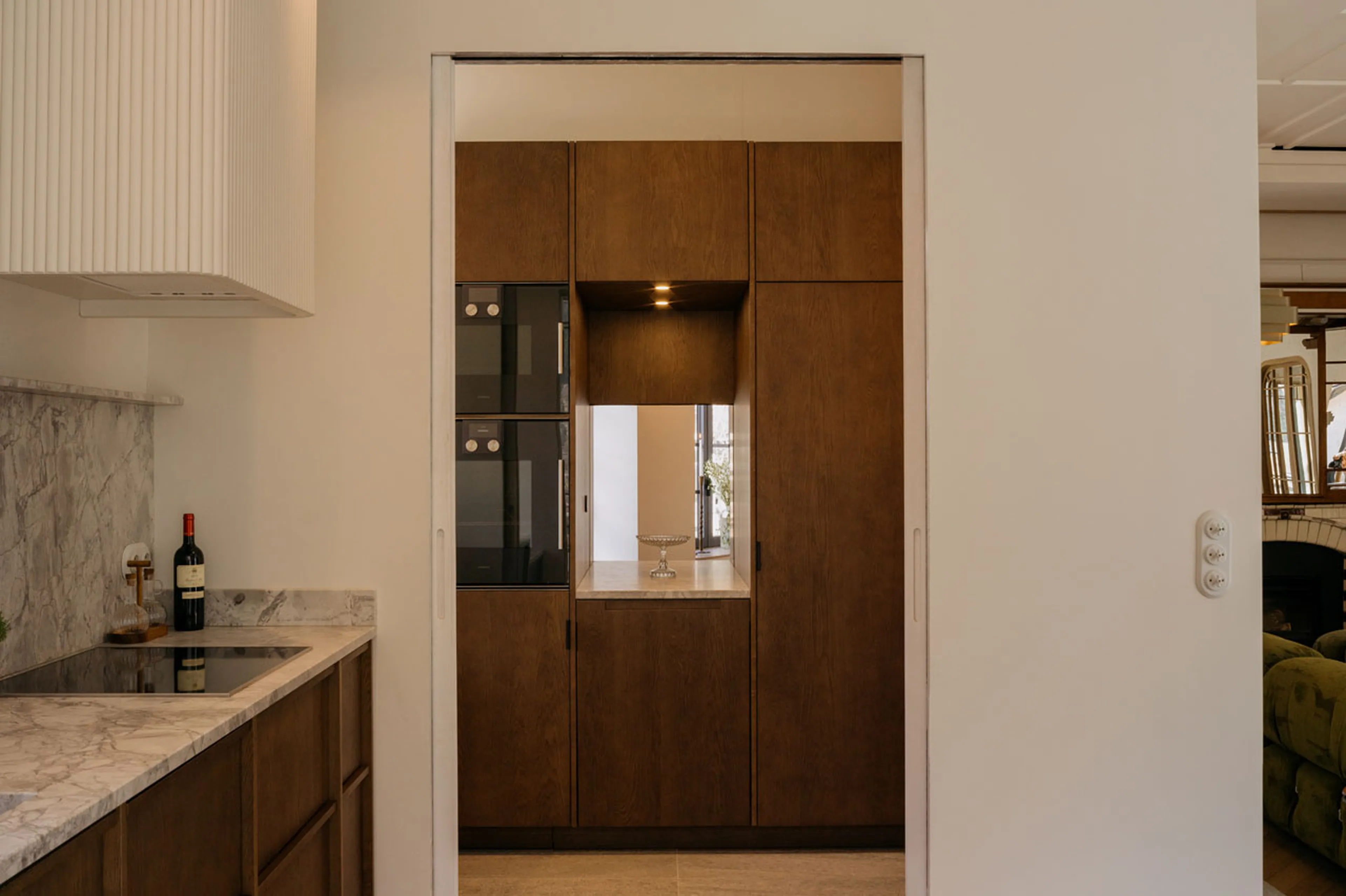 Kitchen at Villa Butterfly in Chamonix