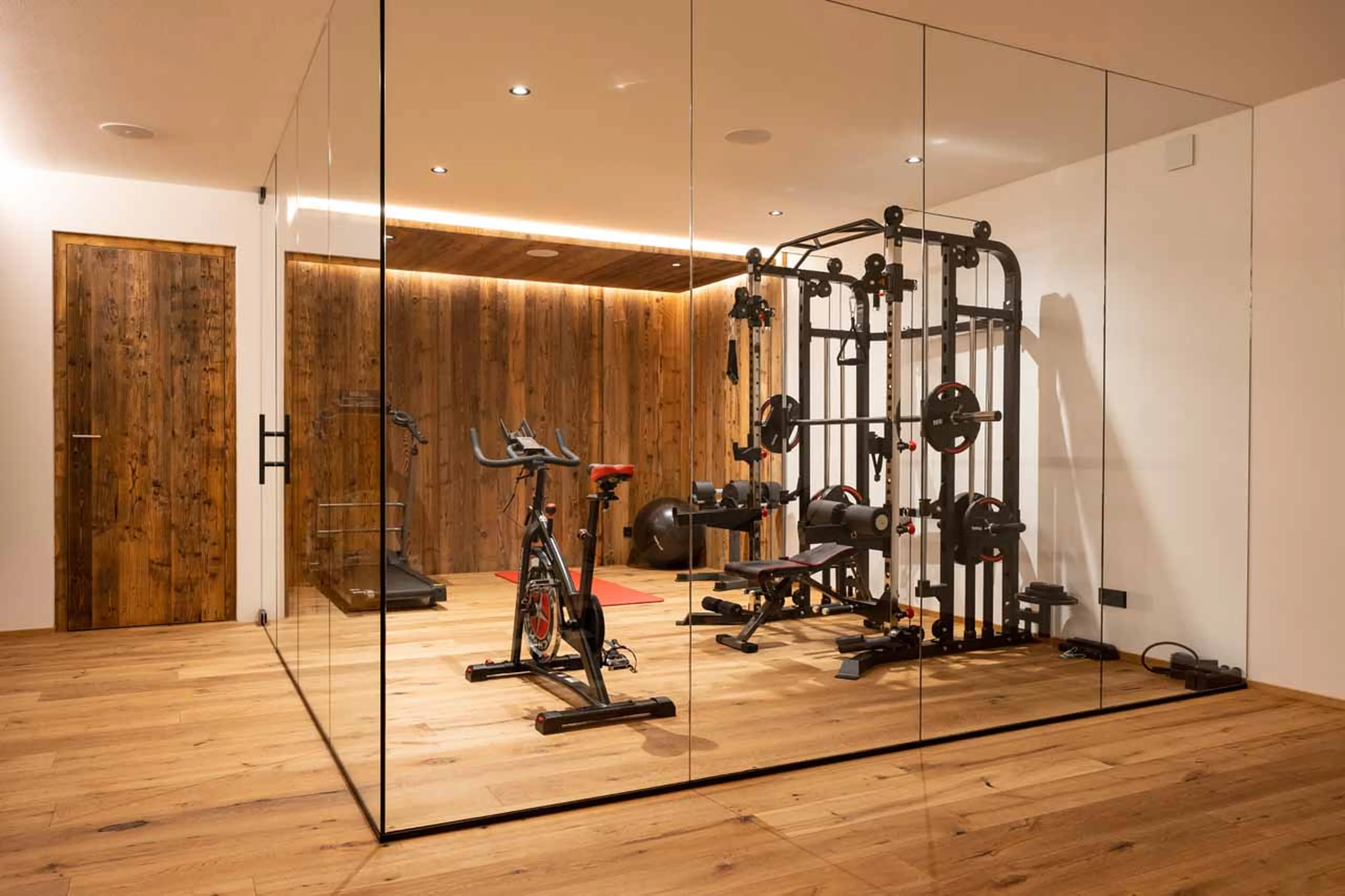 Gym at Chalet Carolina in Val Gardena