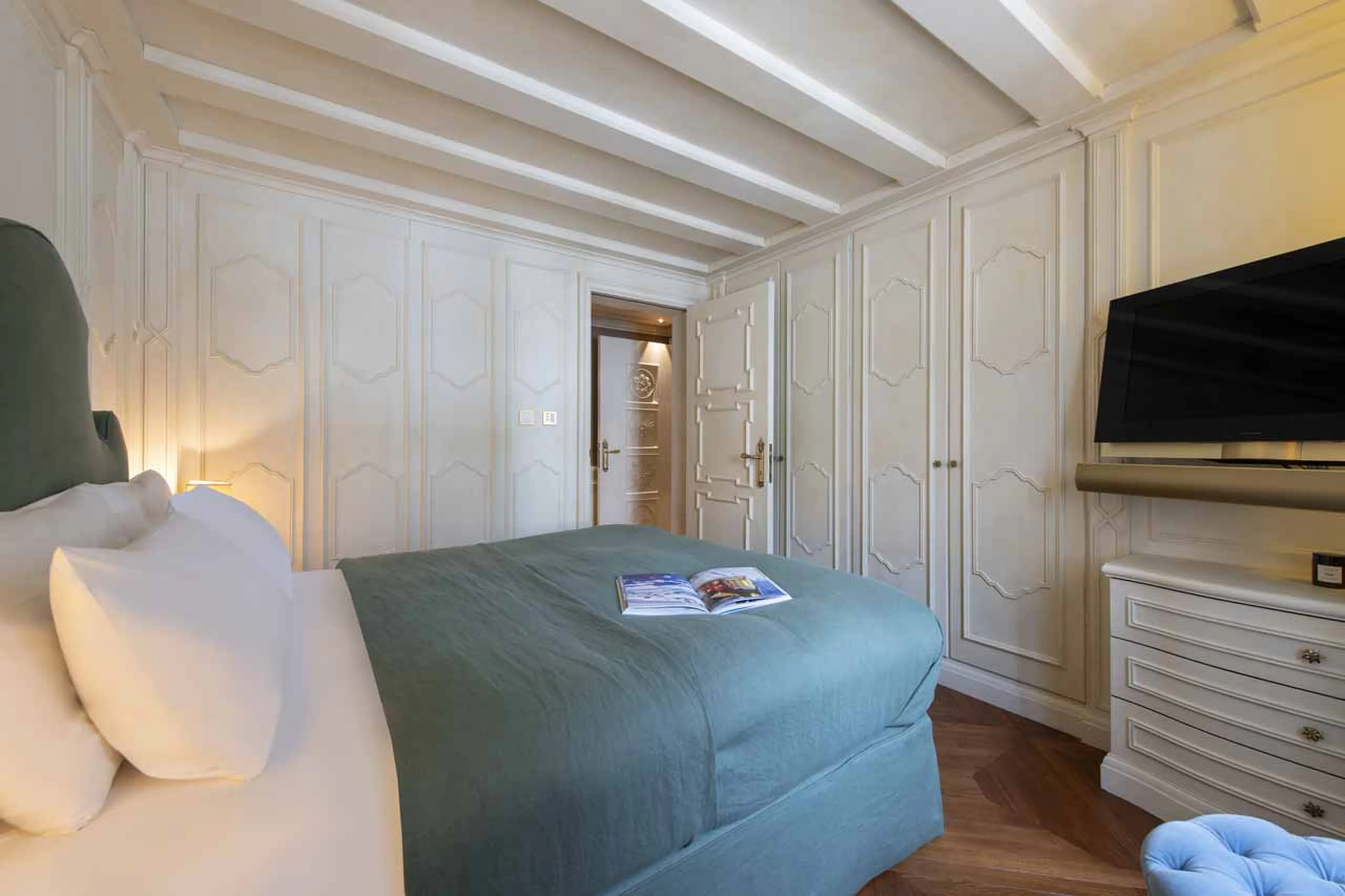 Double bedroom in Villa Erica 2, St Moritz