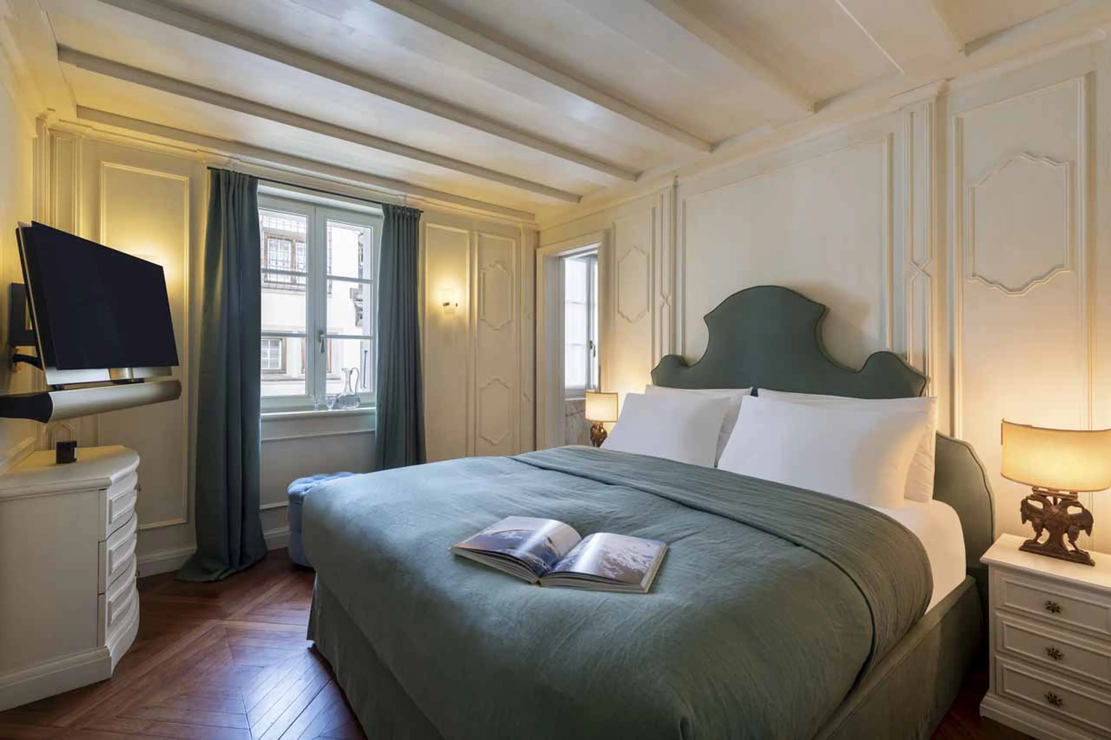 Double bedroom in Villa Erica 2, St Moritz