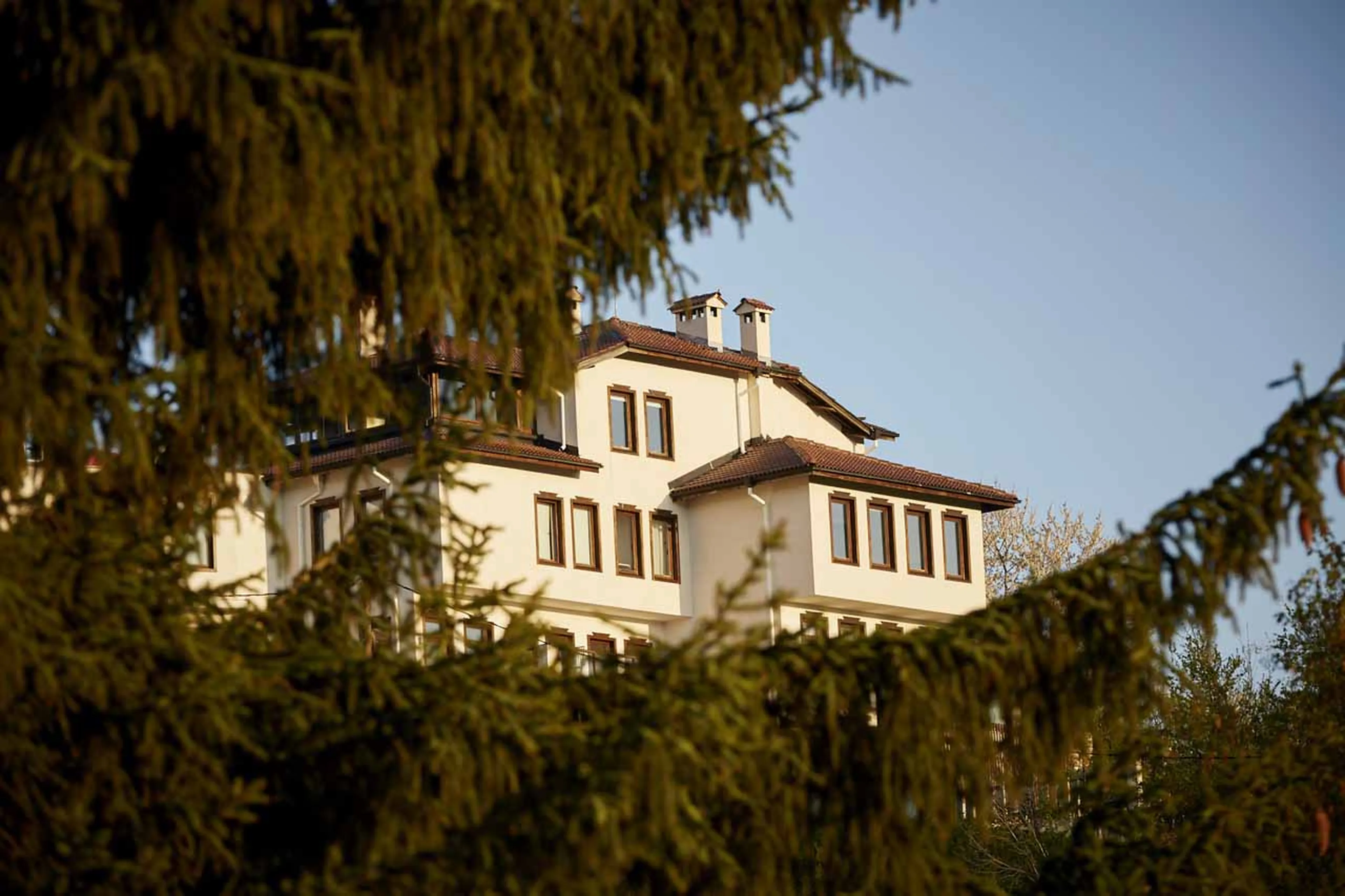Exterior view of Villa Gella in the Rhodope Mountains