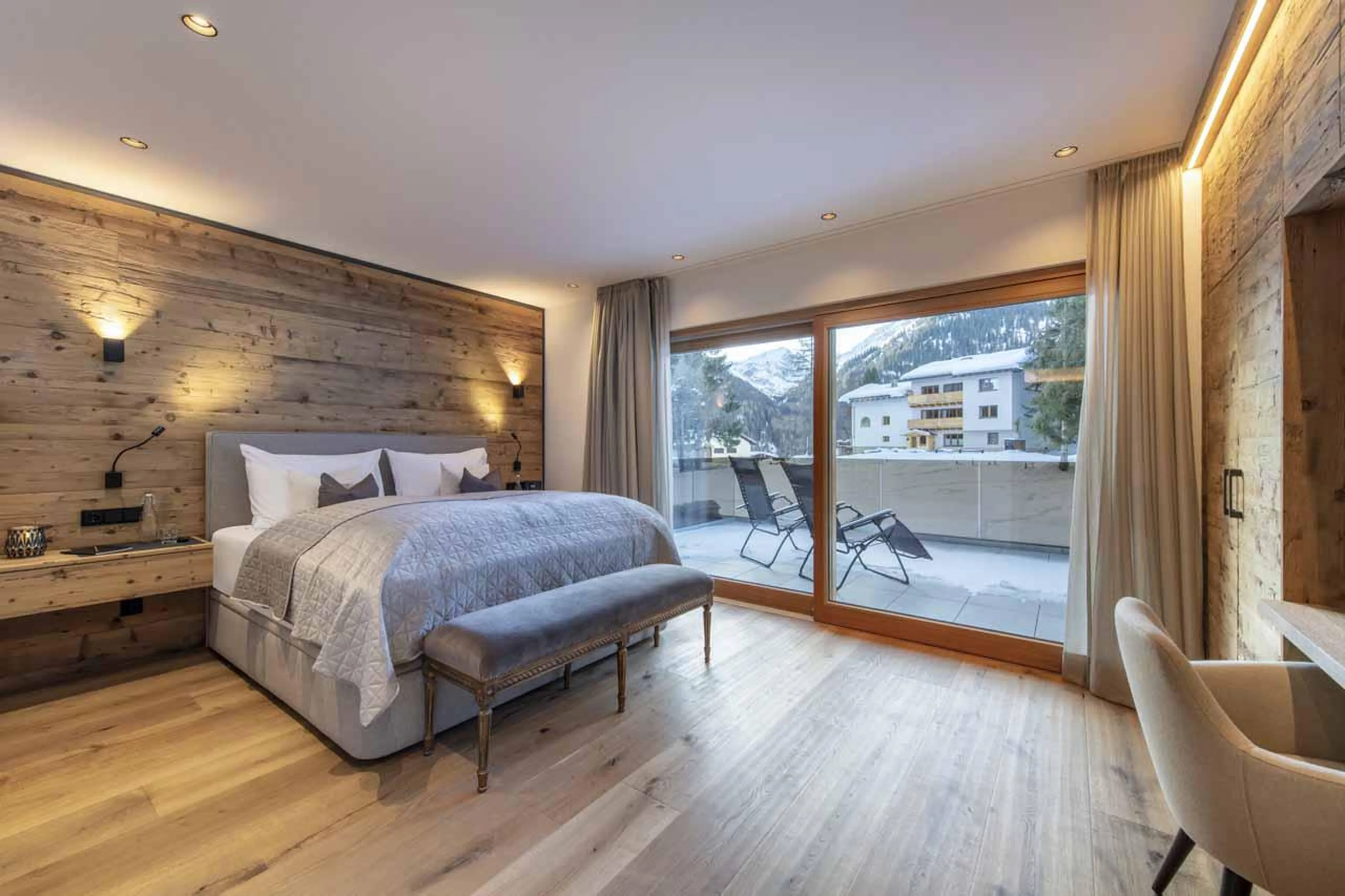 Bedroom four at Villa Villekulla in St Anton