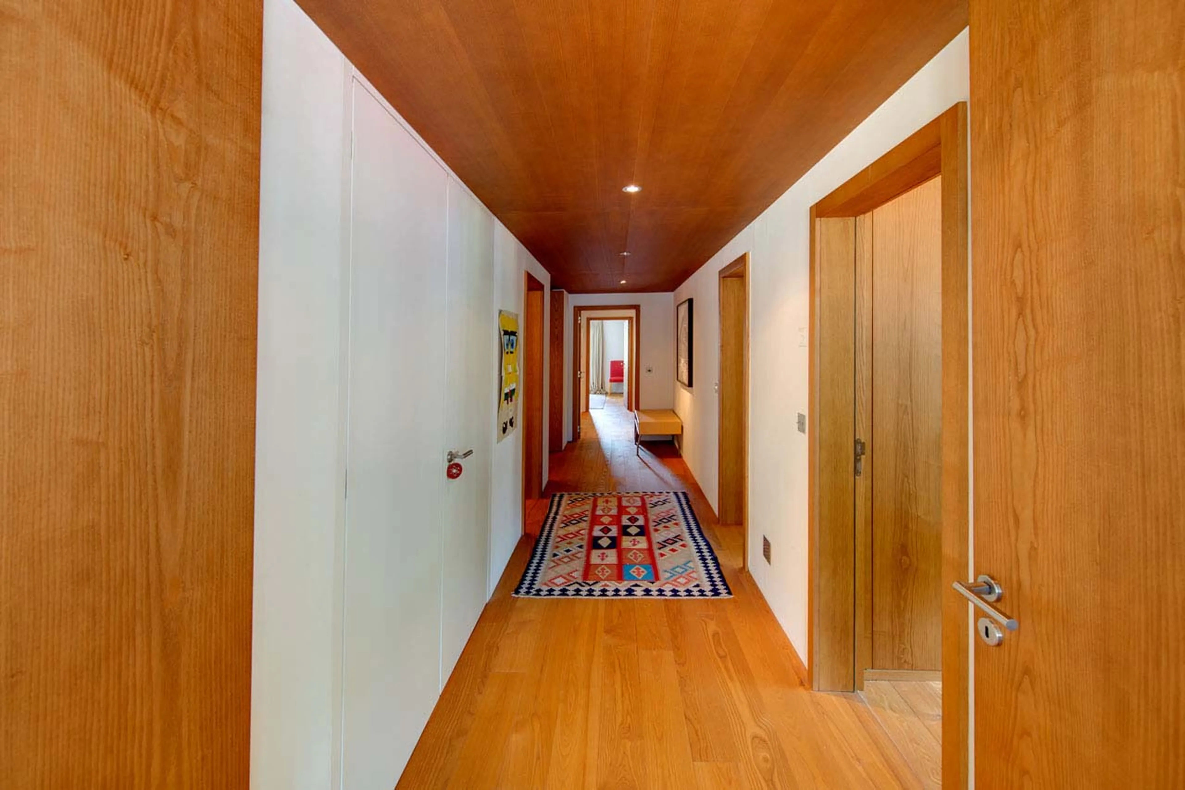 Corridor at Whymper Residence in Zermatt