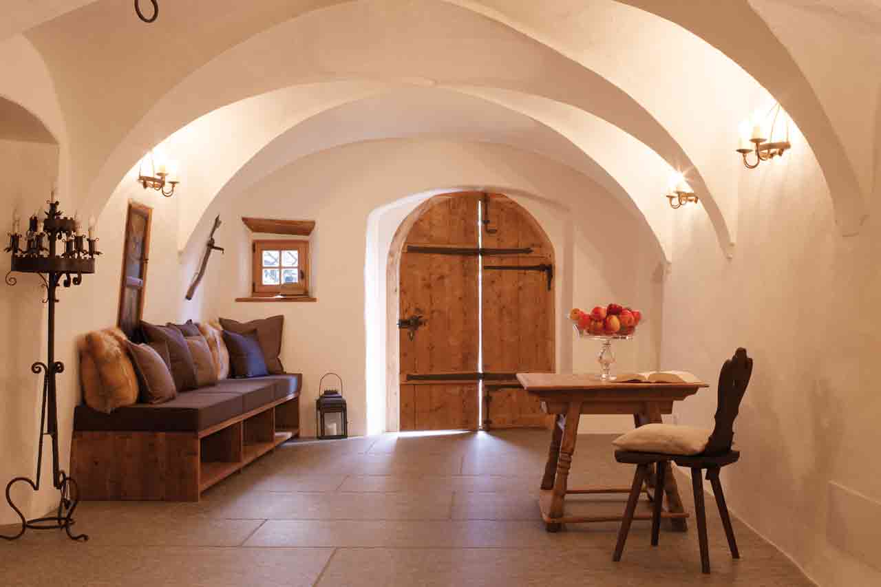 Entrance hall at San Lorenzo Mountain Lodge