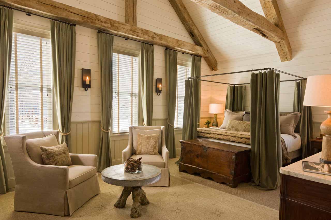 Bedroom one at Scarp Ridge Lodge in Crested Butte
