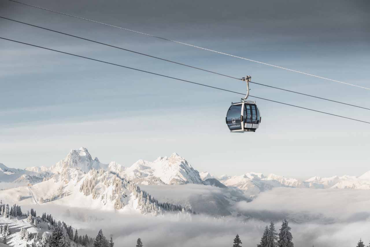 Gondola in Gstaad
